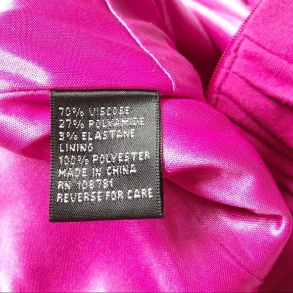 Aidan Mattox Pink Sheath Dress Keyhole Bridesmaid Size 8 - Picture 10 of 15